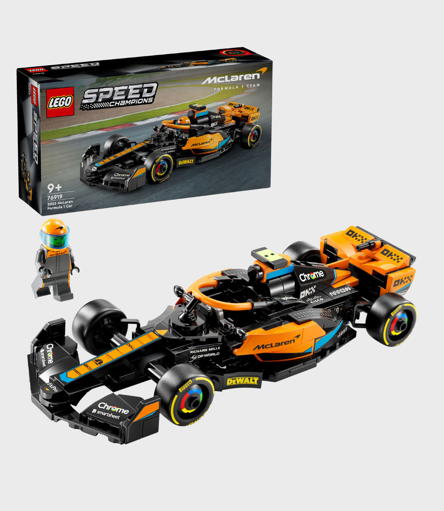 McLaren Lego Speed Champions 2023 Formula 1 Race Car