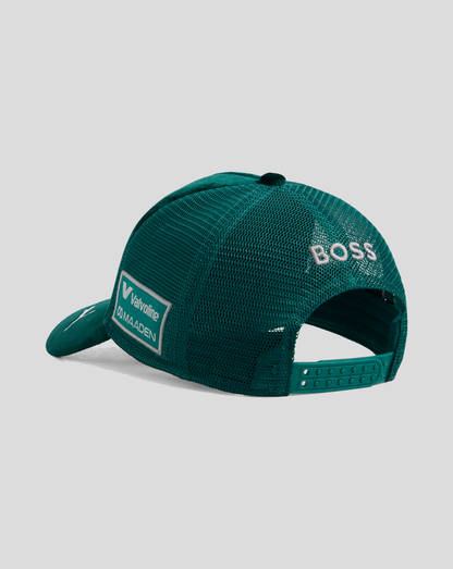 Aston Martin Unisex Teamwear Silverstone UK Cap - Green