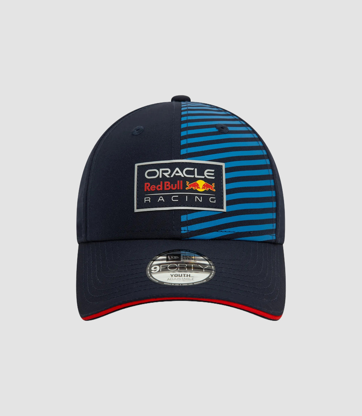 Oracle Red Bull Racing 9Forty cap in navy with blue striped panel and front patch