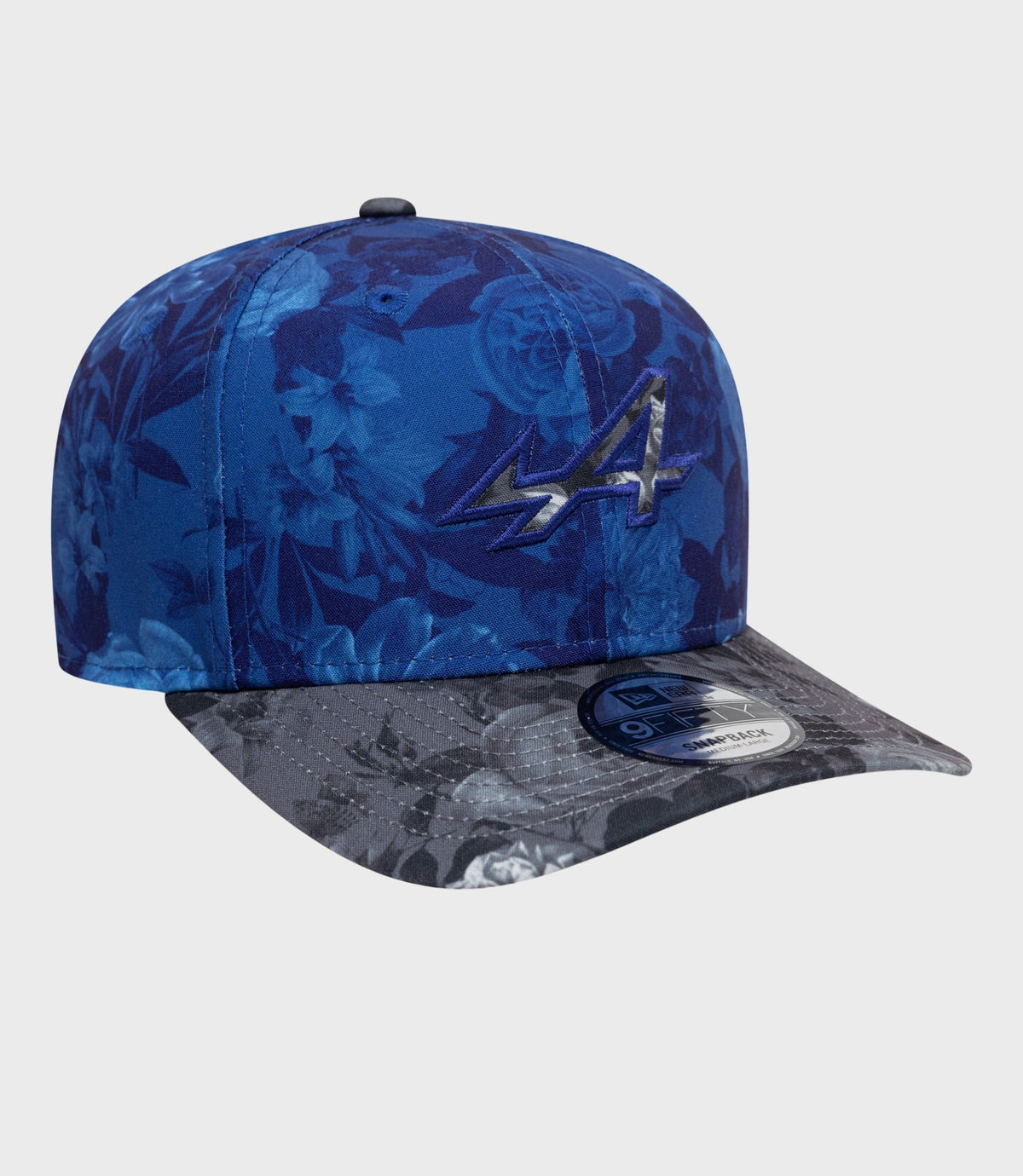 New Era Alpine Tonal Floral 9Fifty® Pre-Curve Cap - Navy - Navy