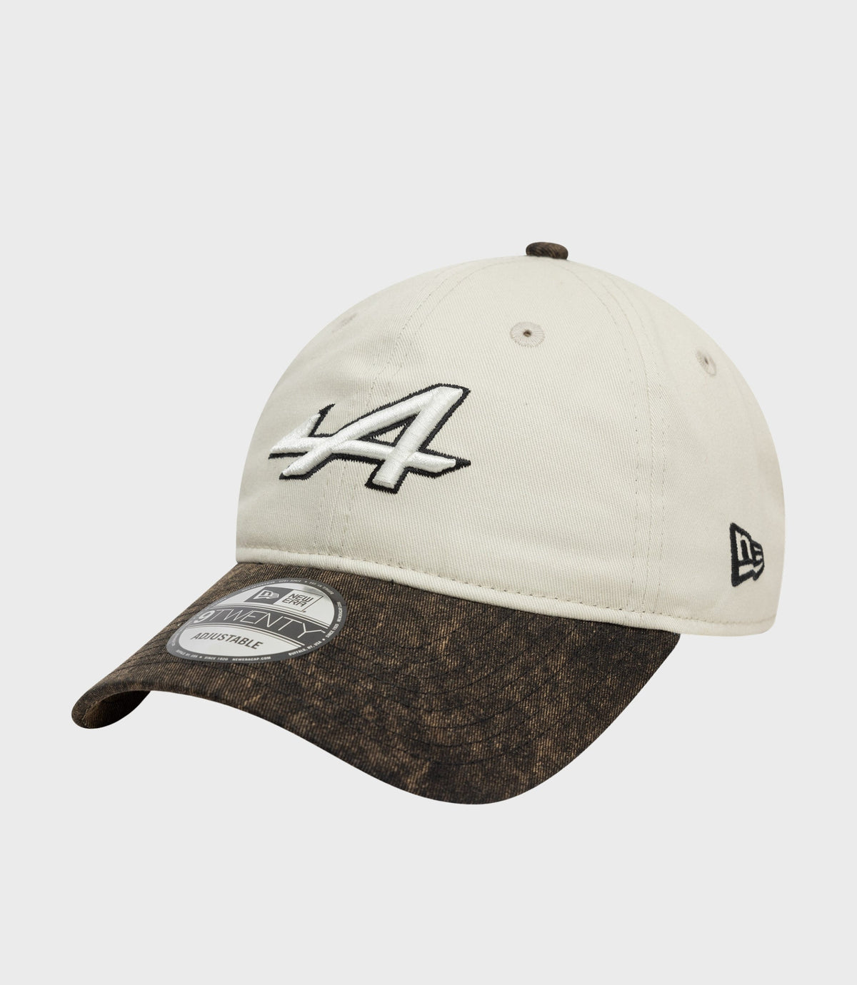 New Era Alpine Acid Wash 9Twenty® Cap - White - White