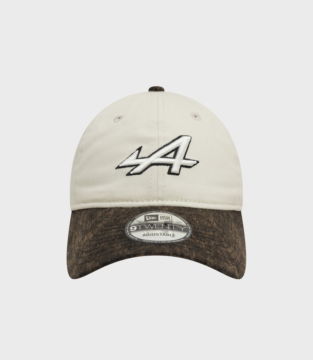 New Era Alpine Acid Wash 9Twenty® Cap - White - White