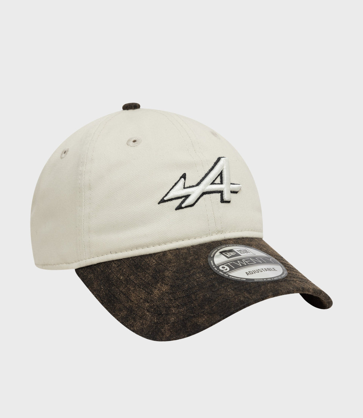 New Era Alpine Acid Wash 9Twenty® Cap - White - White