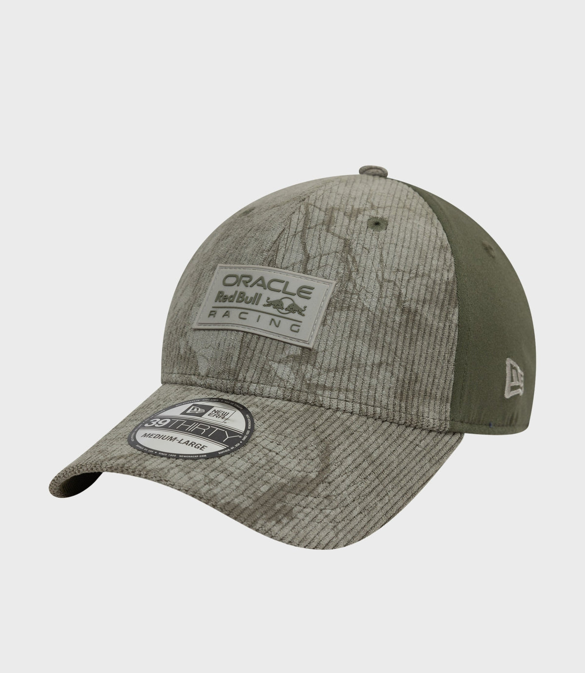 New Era X Oracle Red Bull Racing Cord 39Thirty Cap - Open Green - Open Green