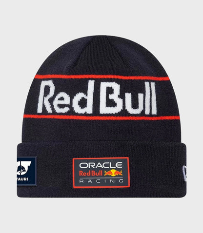 New Era x Oracle Red Bull Racing Rep Max Verstappen Cuff Knitted Beanie - Dark  Blue