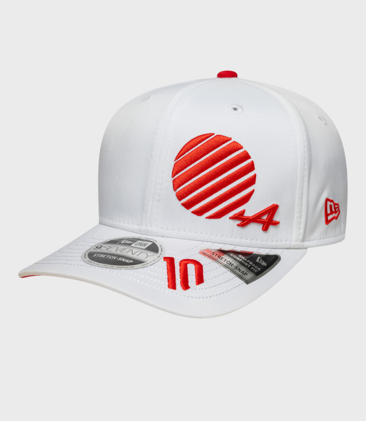 New Era Alpine Pierre Gasly Japan 9Seventy Stretch Snap Cap - White - White