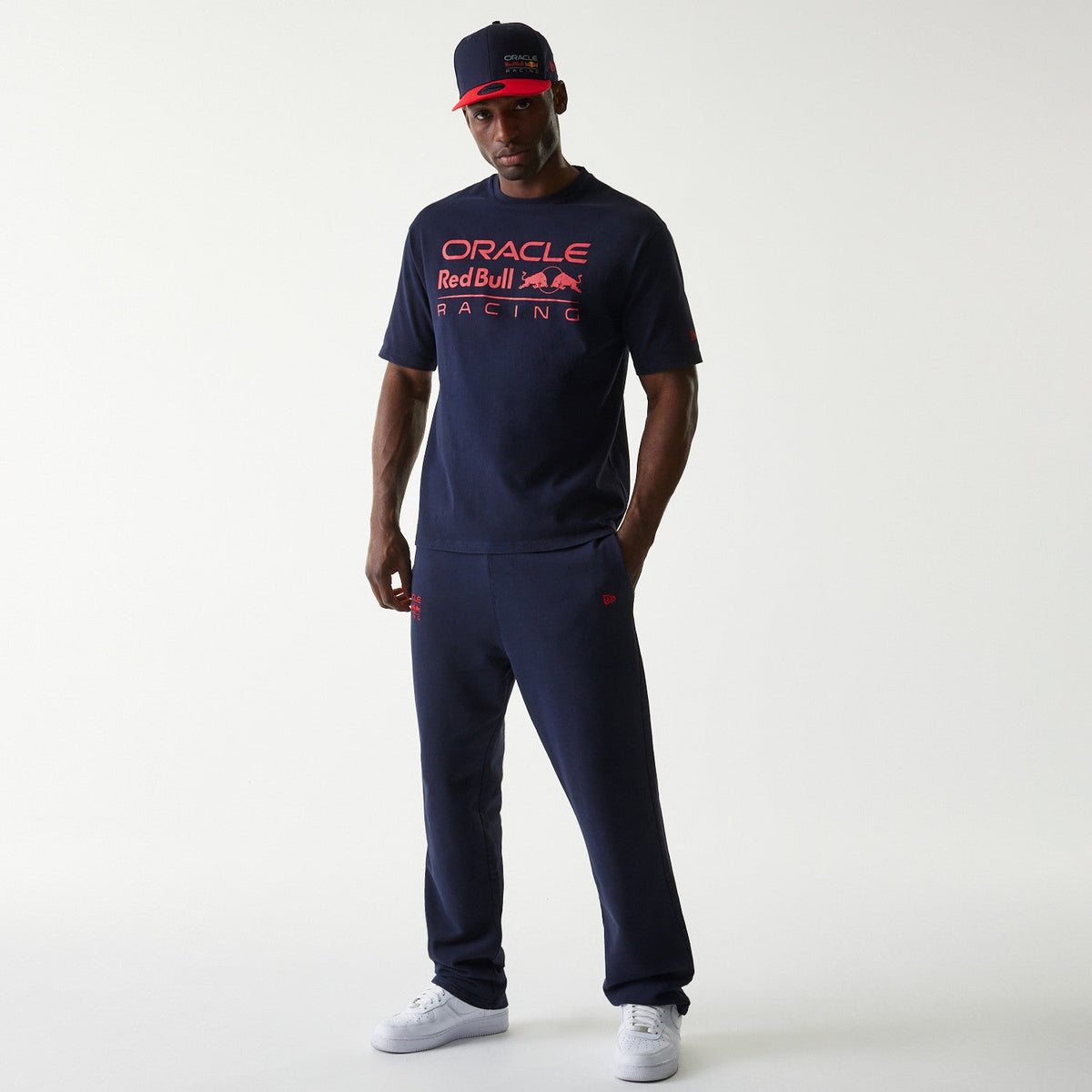 New Era Oracle Red Bull Racing Mens Joggers - Dark Blue - Dark Blue