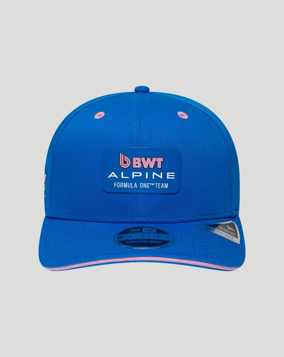 New Era Unisex BWT Alpine Formula One Team 9Seventy Stretch-Snap Cap - Sapphire