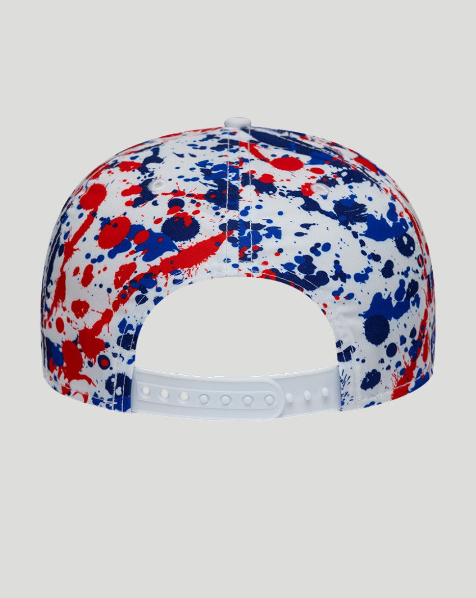 New Era x Official Haas Team Silverstone Race 9Seventy Stretch-Snap Cap - White - White