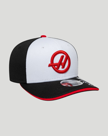 New Era x Official Haas Team Esteban Ocon 9Seventy Stretch-Snap Cap - Black