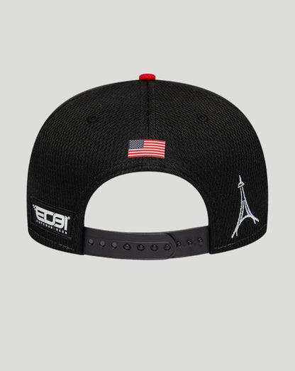 New Era x Official Haas Team Esteban Ocon 9Seventy Stretch-Snap Cap - Black