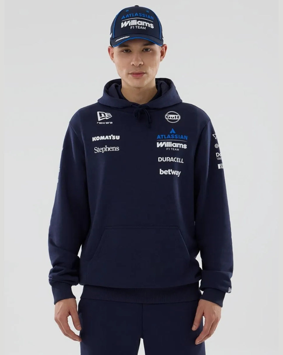 Williams Racing 2026 F1 Men's Team Hoodie - Navy - Navy