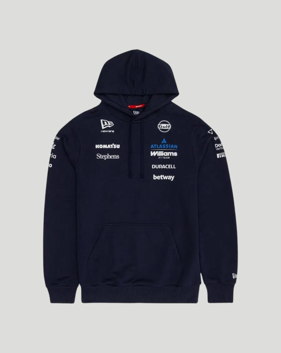 Williams Racing 2026 F1 Men's Team Hoodie - Navy - Navy