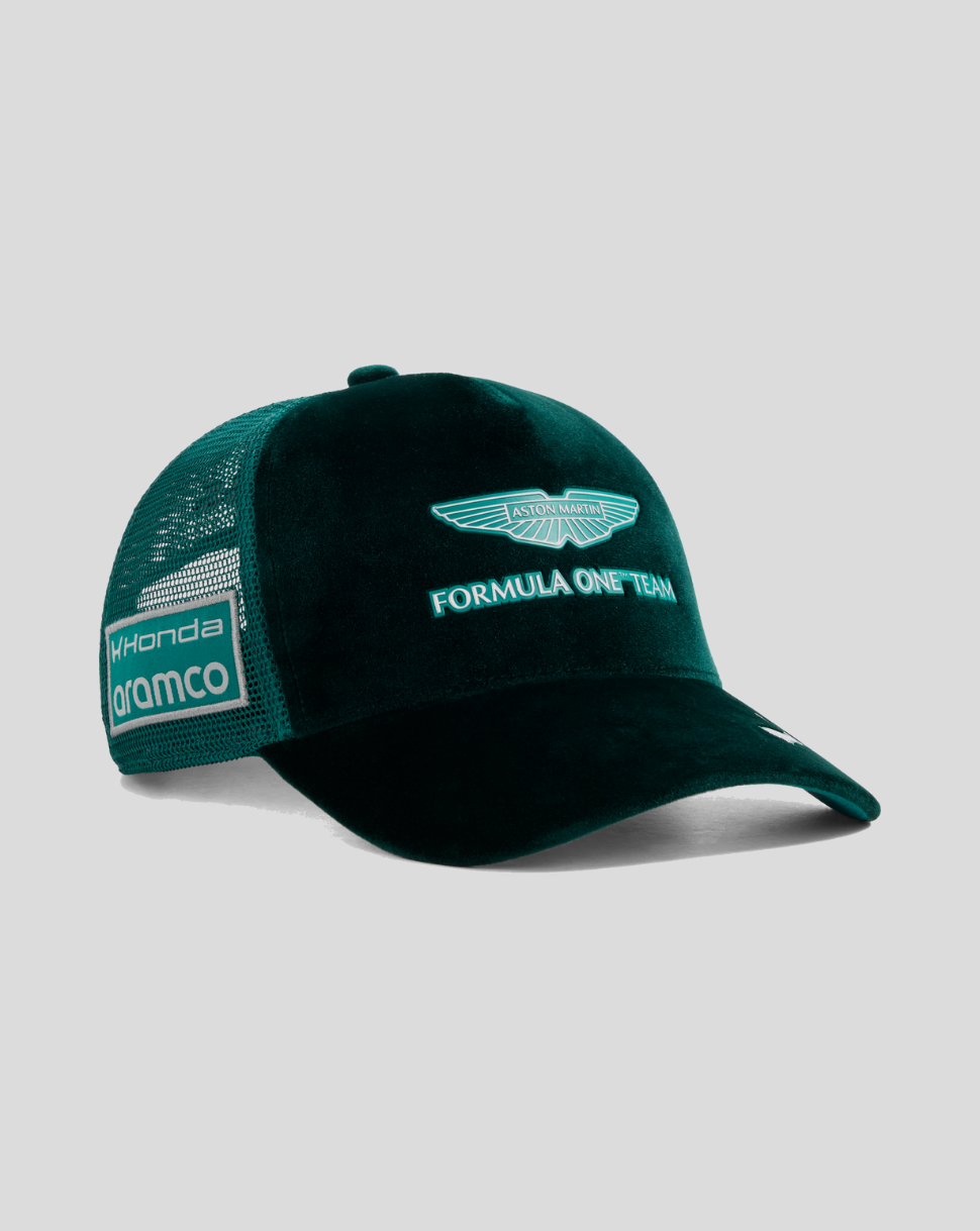 Aston Martin Unisex Teamwear Silverstone UK Cap - Green