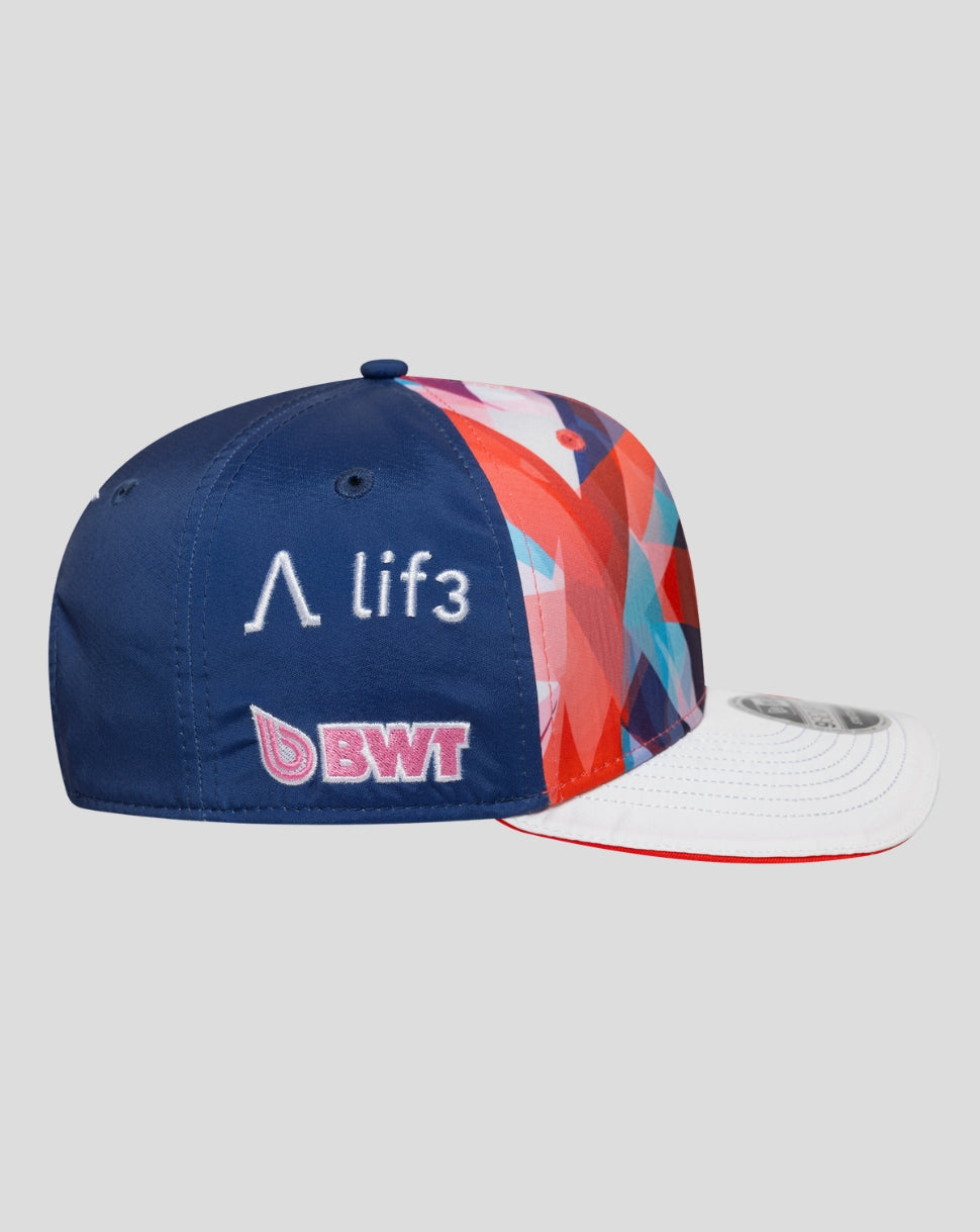 New Era Alpine Silverstone Pierre Gasly 9Seventy® Stretch Snap Cap - White - White
