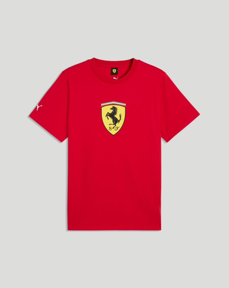 Scuderia Ferrari Men's Big Shield T-Shirt - Rosso Corsa - Rosso Corsa