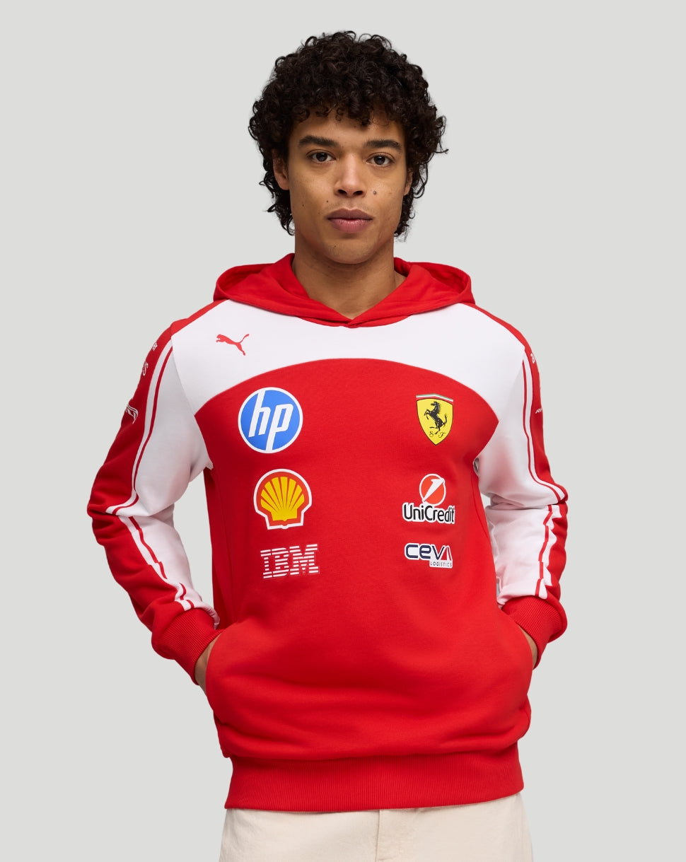 Scuderia Ferrari Men's Team Hoodie - Red – Castore
