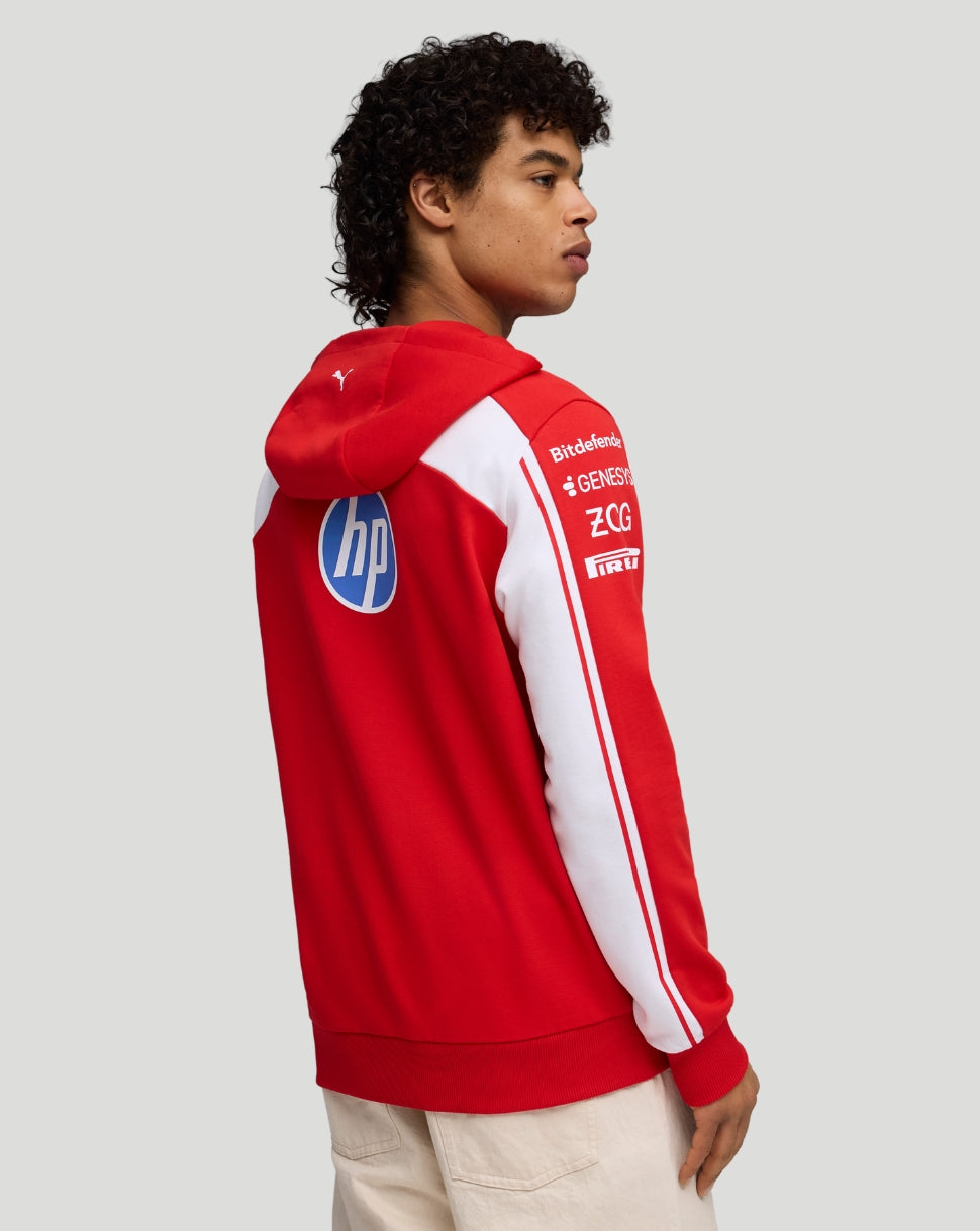 Scuderia Ferrari Men's Team Hoodie - Red - Red