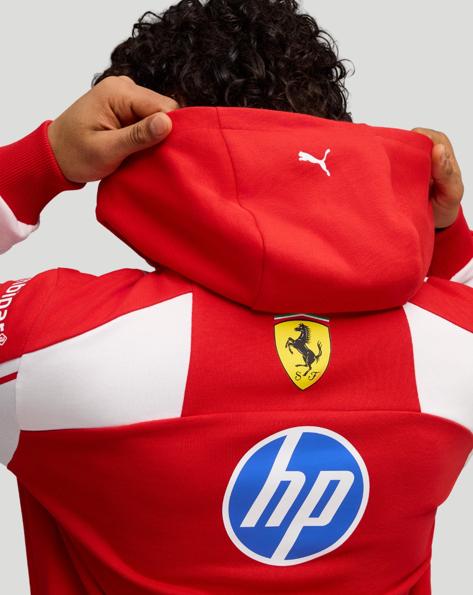 Scuderia Ferrari Men's Team Hoodie - Red - Red