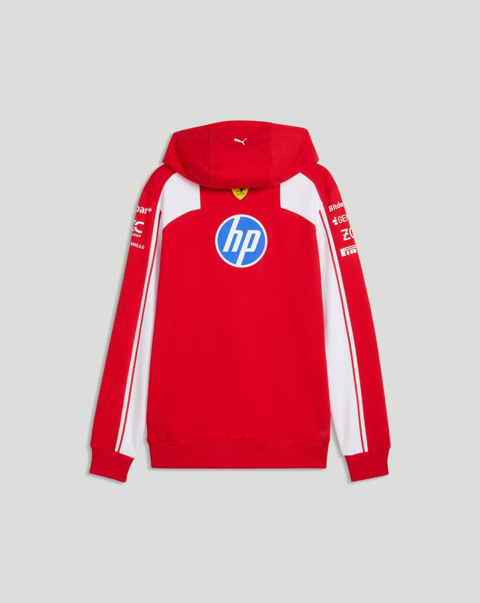 Scuderia Ferrari Men's Team Hoodie - Red - Red
