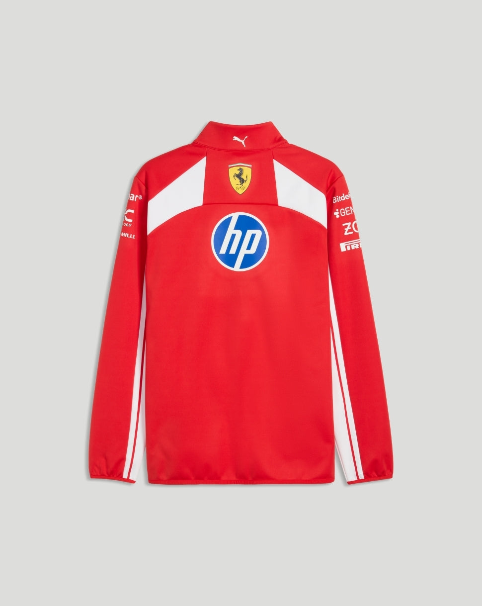 Scuderia Ferrari Men's Team Softshell Jacket - Red - Red