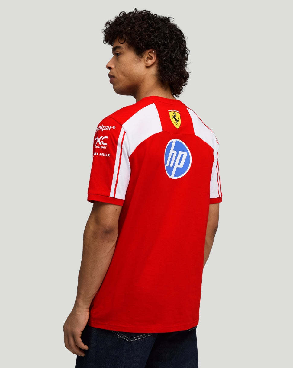Scuderia Ferrari Men's Team T-Shirt - Red - Red