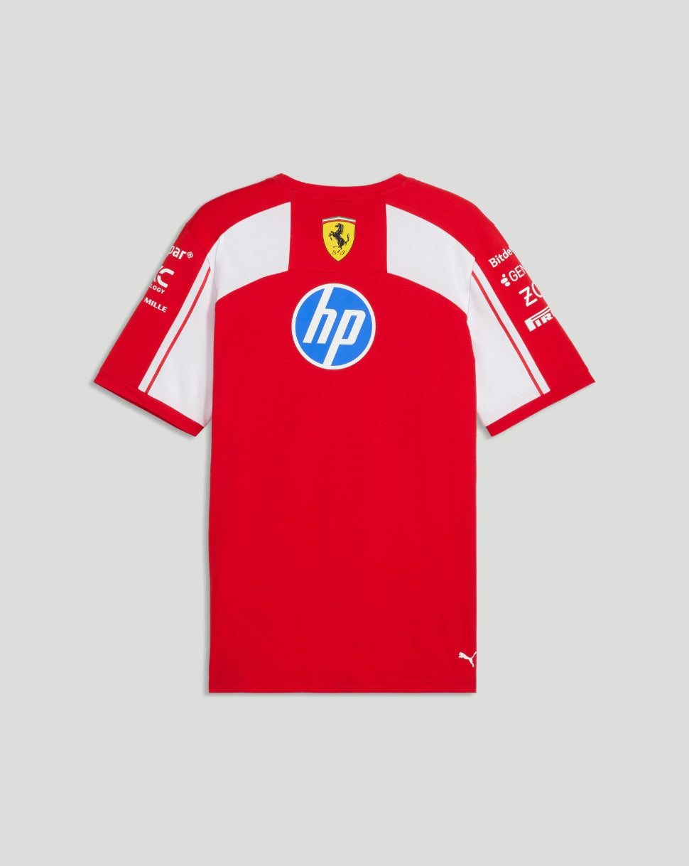 Scuderia Ferrari Men's Team T-Shirt - Red - Red