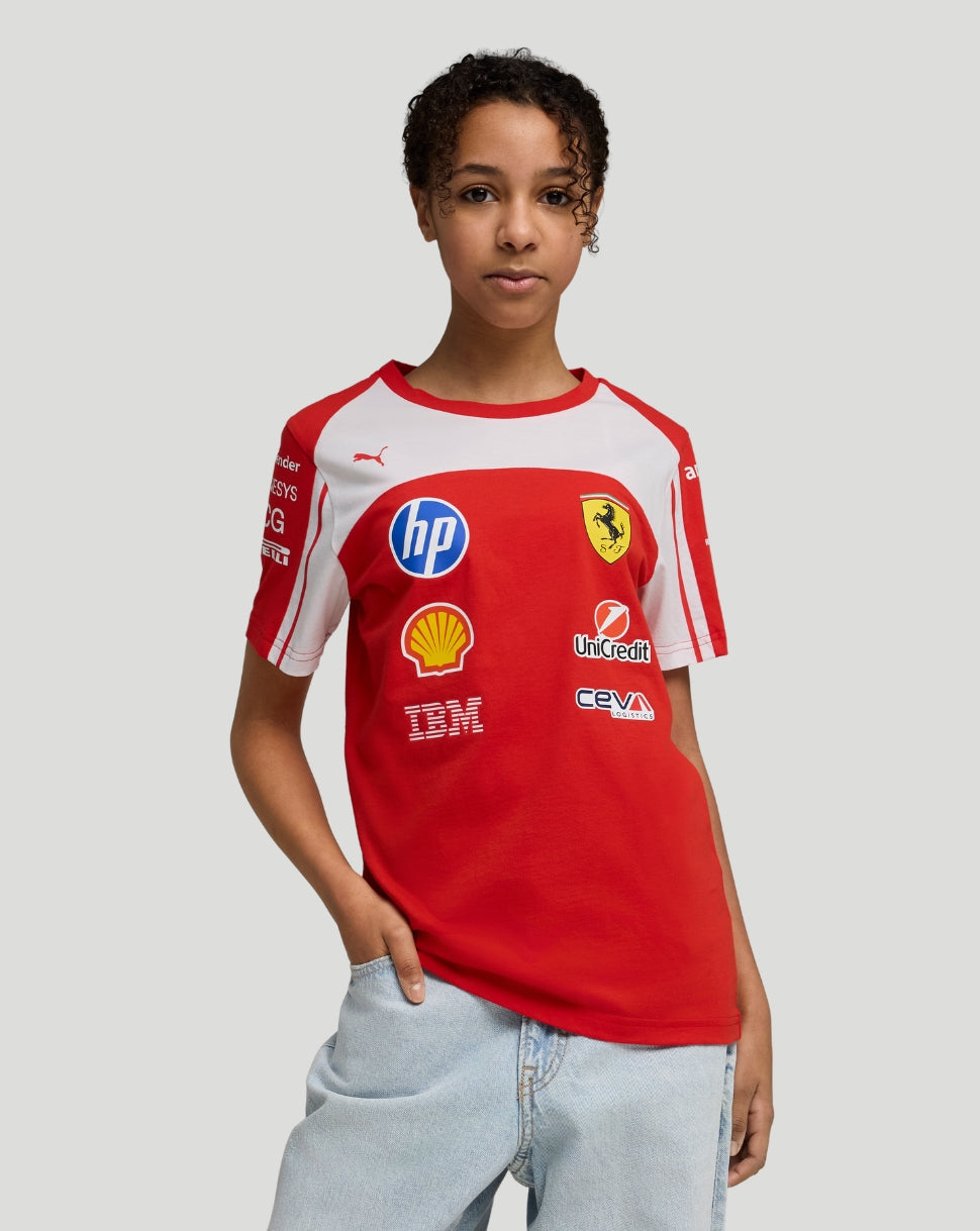 Scuderia Ferrari Junior Team T-Shirt - Red