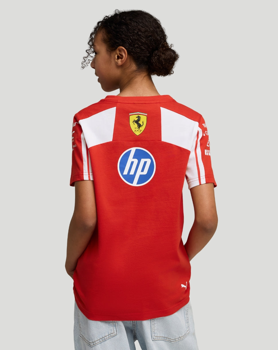 Scuderia Ferrari Junior Team T-Shirt - Red - Red