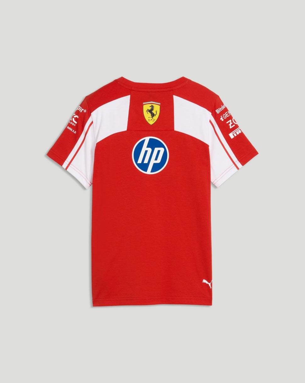 Scuderia Ferrari Junior Team T-Shirt - Red - Red