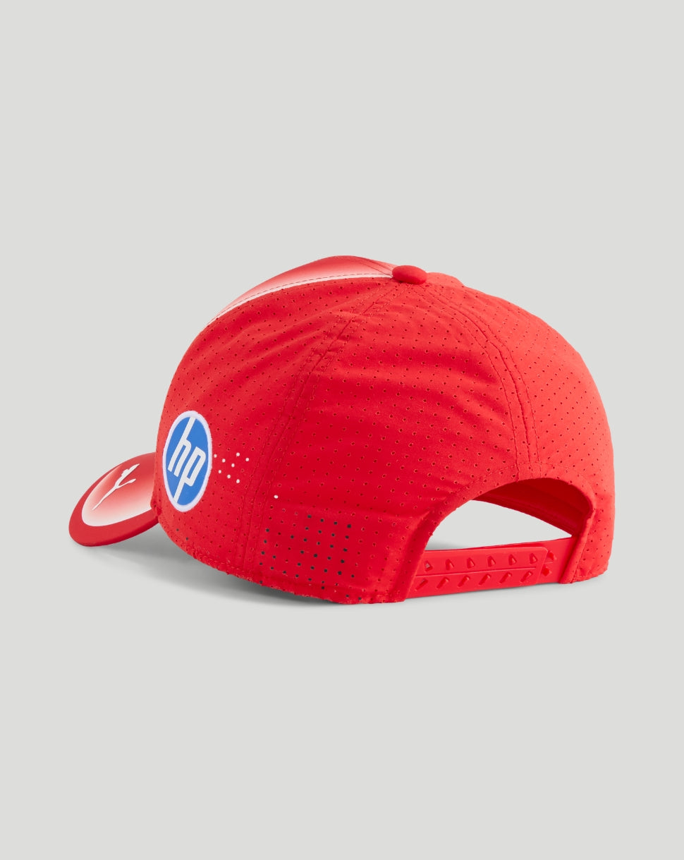 Scuderia Ferrari Unisex Team Baseball Cap - Red - Red