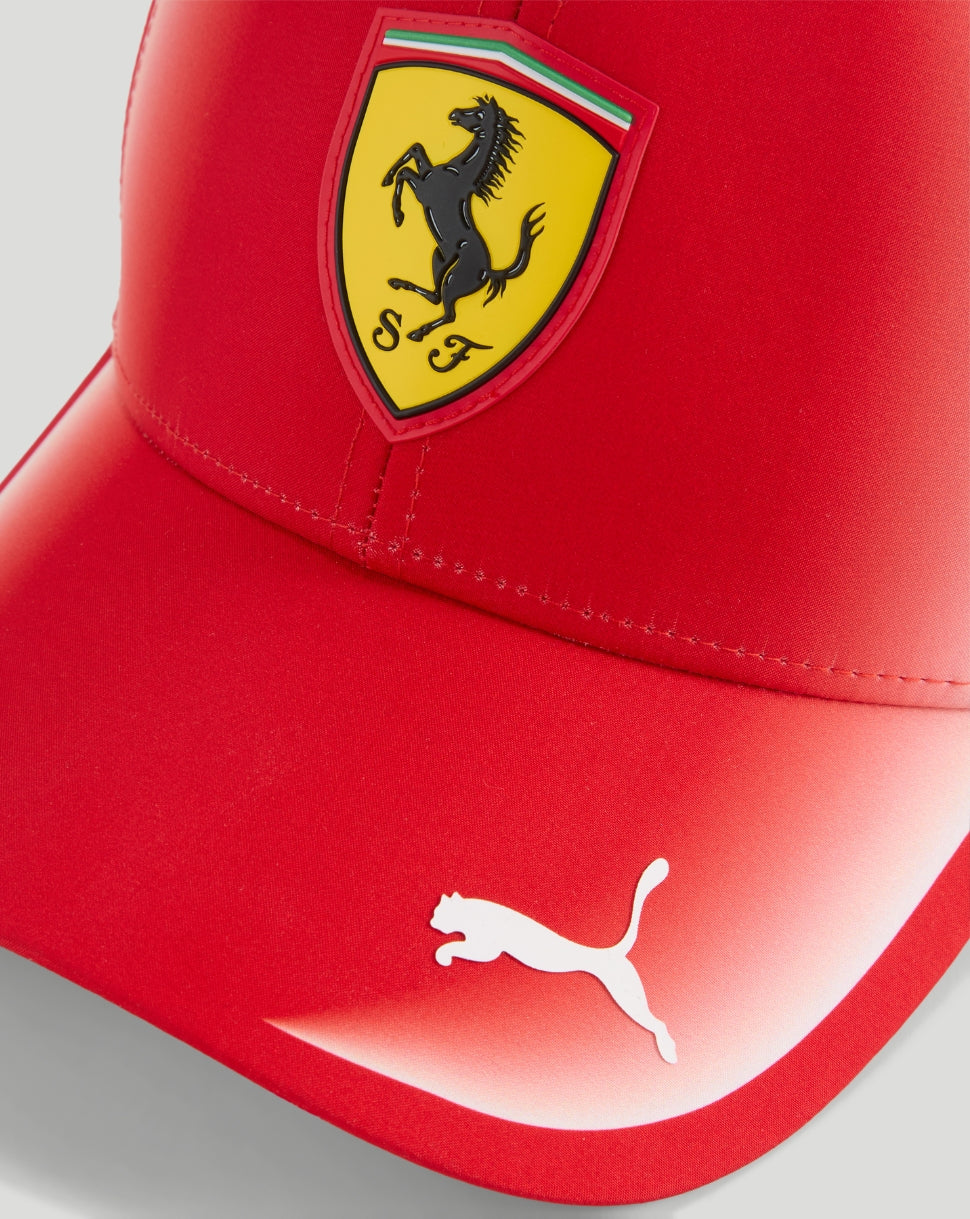 Scuderia Ferrari Unisex Team Baseball Cap - Red - Red