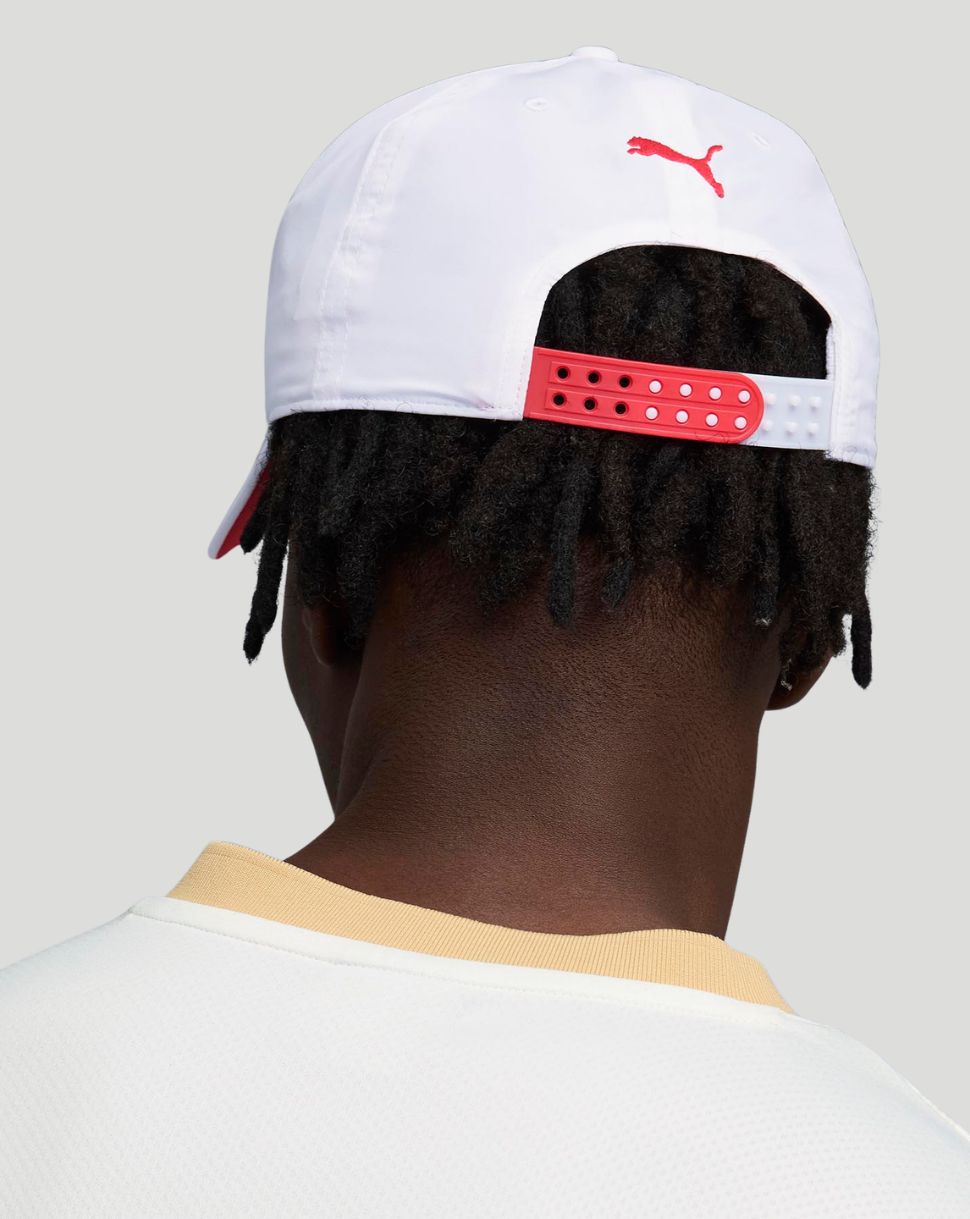 F1 Fanwear Unisex Baseball Cap - White - White