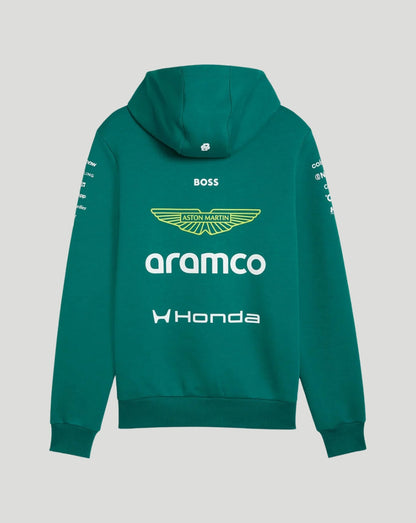 Aston Martin F1 Men's Team Hoodie - Green