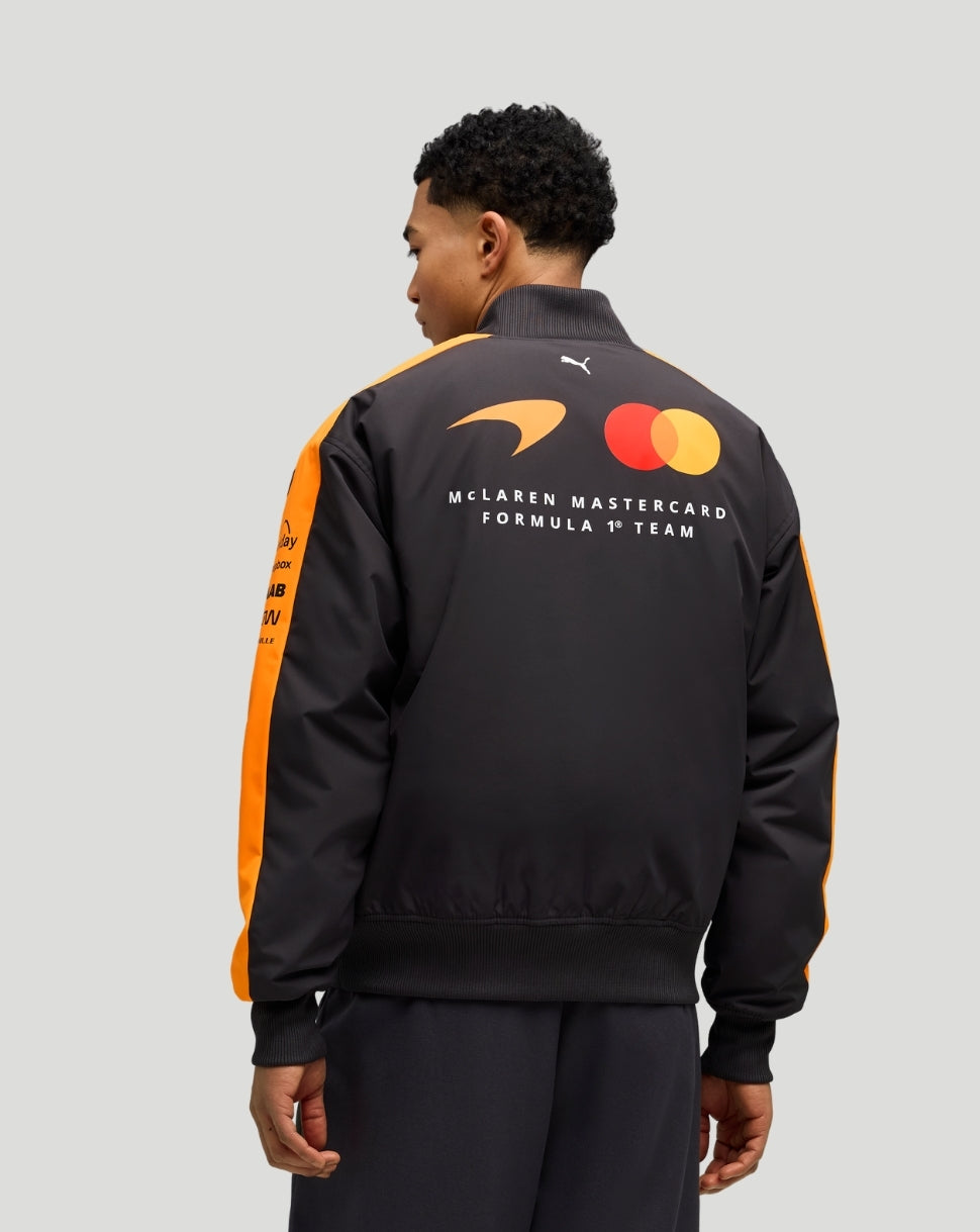 McLaren Men's Team Bomber Jacket - Papaya - Papaya