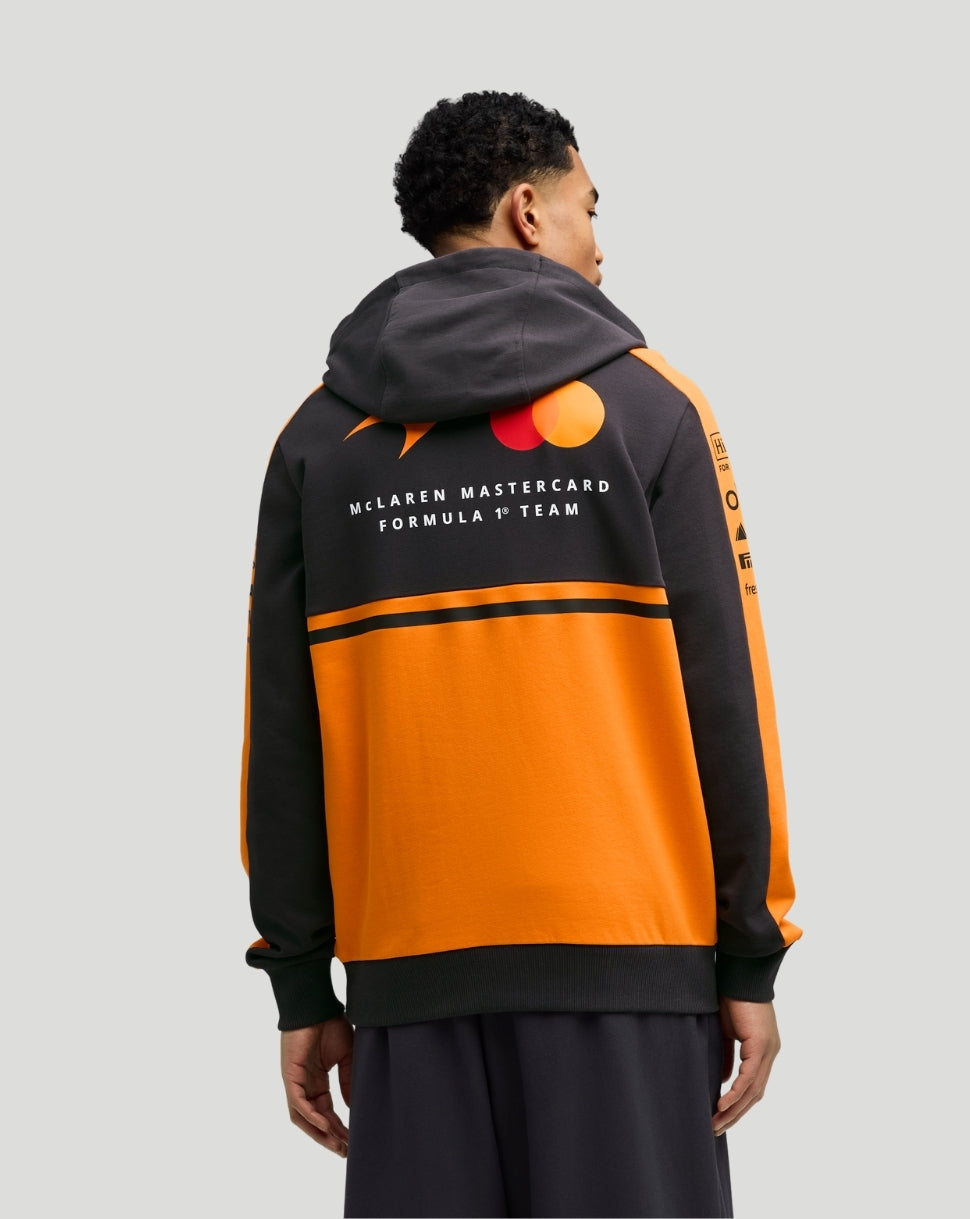 McLaren Men's Team Hoodie - Papaya - Papaya
