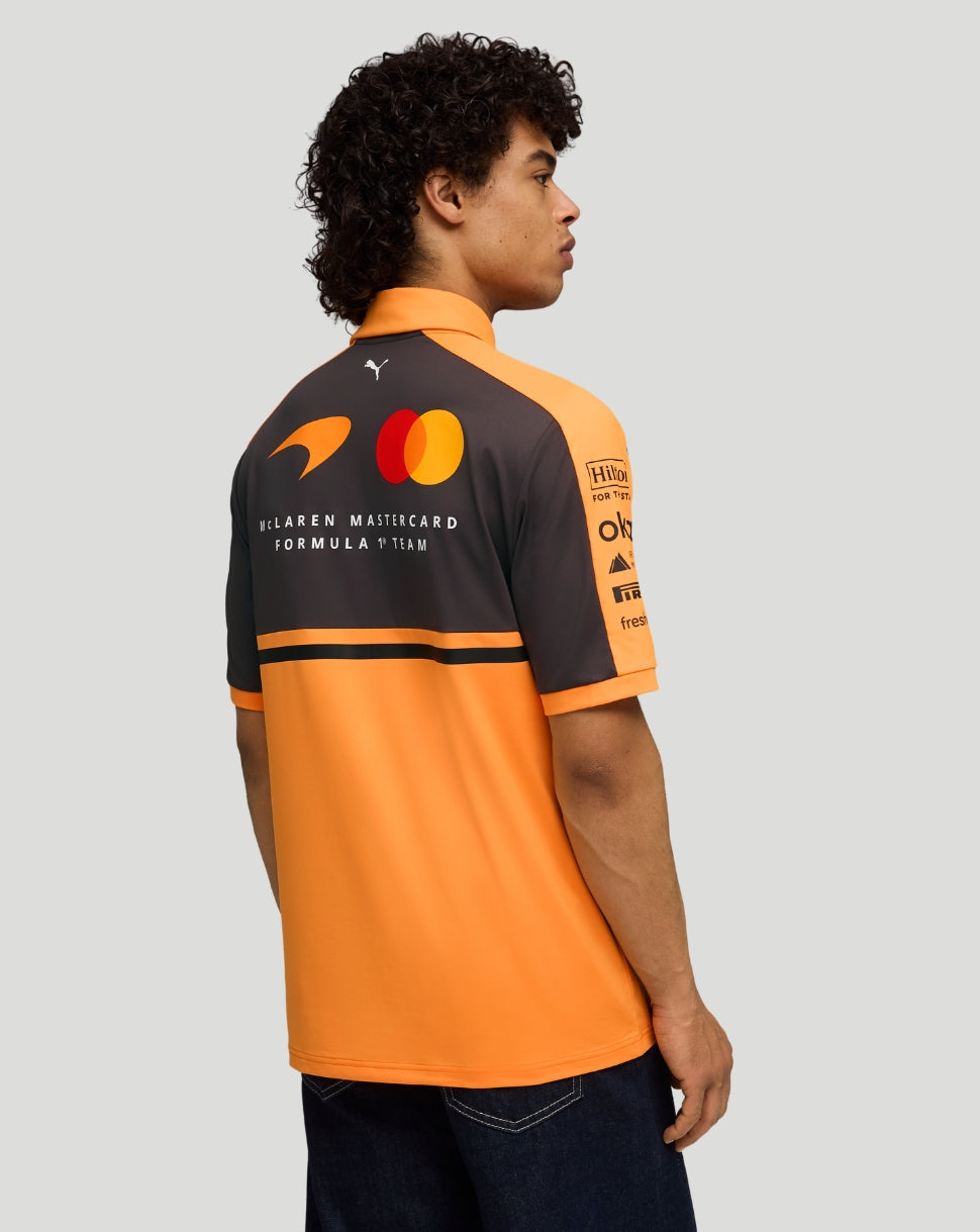 McLaren Men's Team Polo - Papaya - Papaya