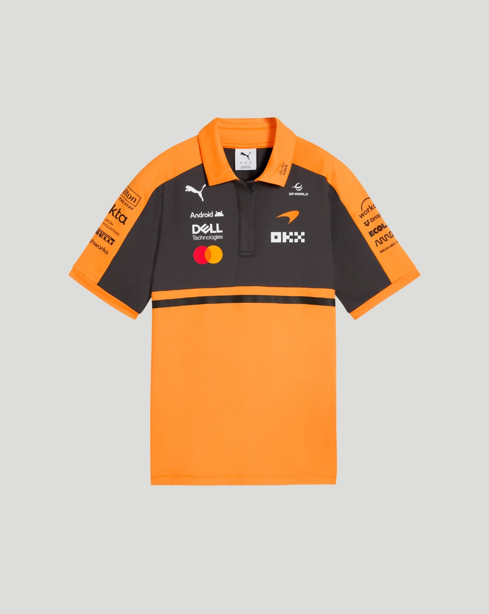 McLaren Women's Team Polo - Papaya - Papaya