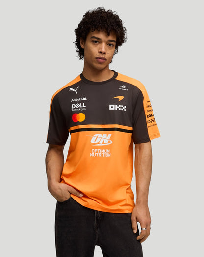 McLaren Men's Team T-Shirt - Papaya