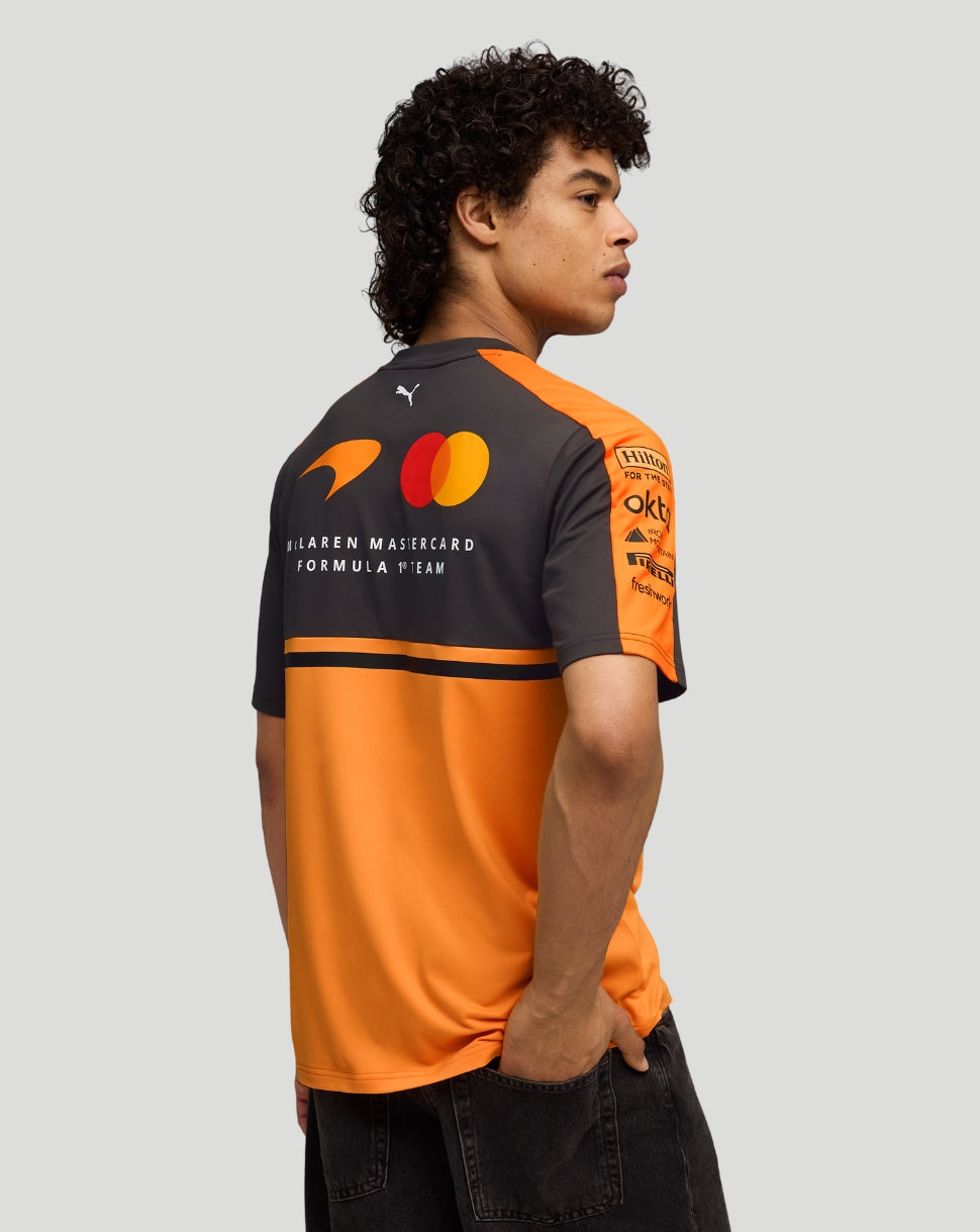 McLaren Men's Team T-Shirt - Papaya - Papaya