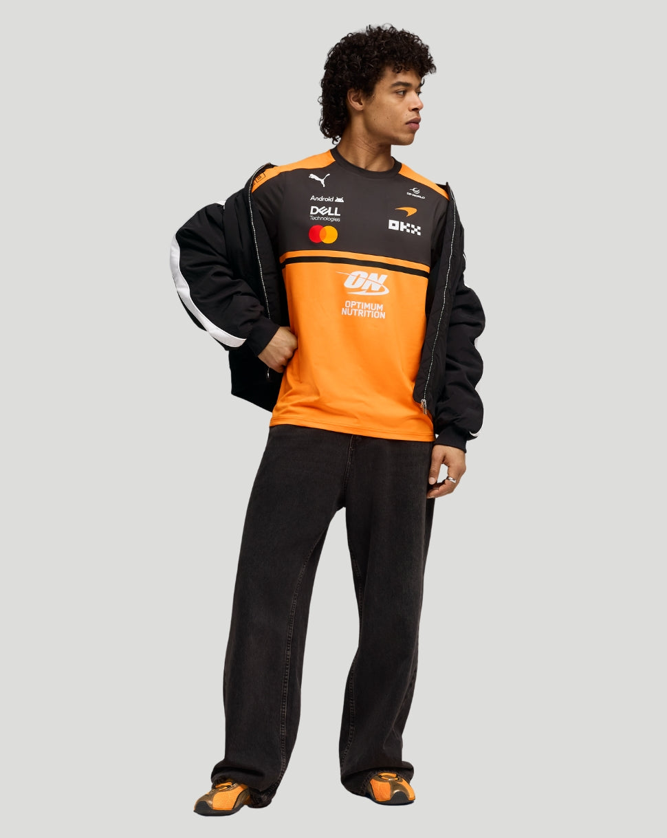 McLaren Men's Team T-Shirt - Papaya - Papaya