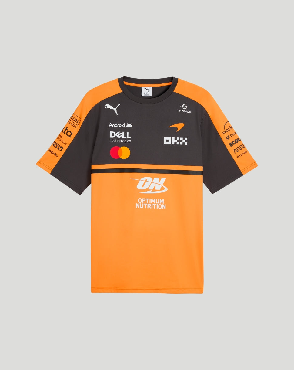 McLaren Men's Team T-Shirt - Papaya - Papaya