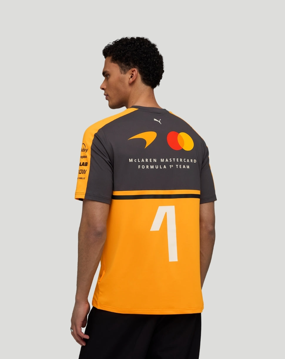 McLaren Men's Team Norris T-Shirt - Papaya - Papaya