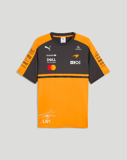 McLaren Men's Team Norris T-Shirt - Papaya