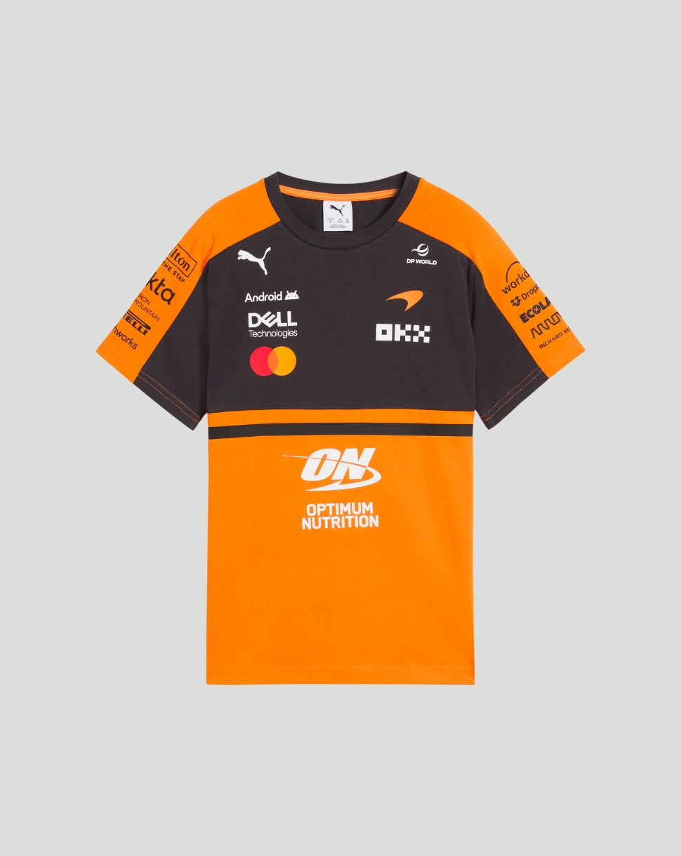 McLaren Junior Team T-Shirt - Papaya - Papaya