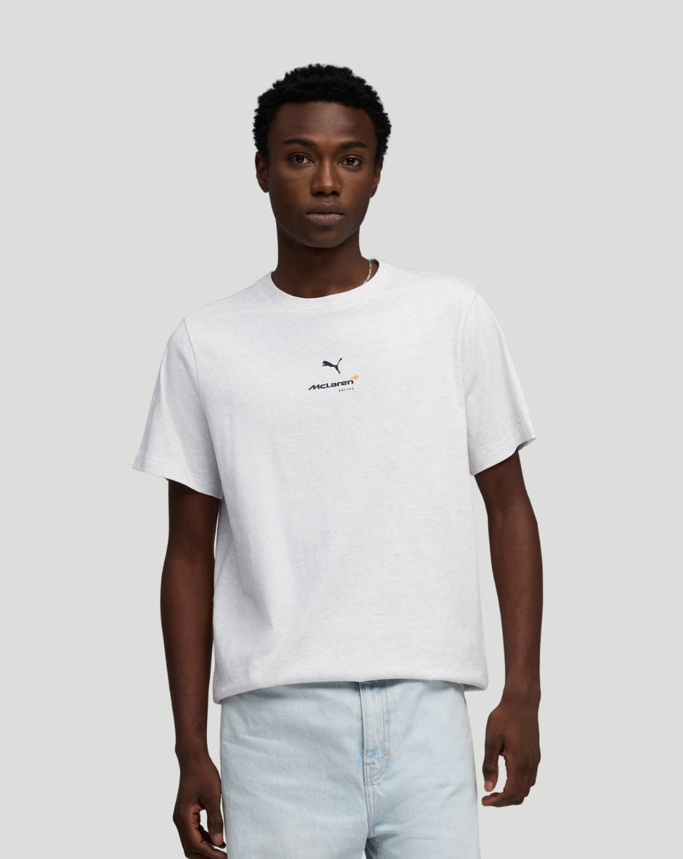 McLaren Men's Small Logo T-Shirt - White - White