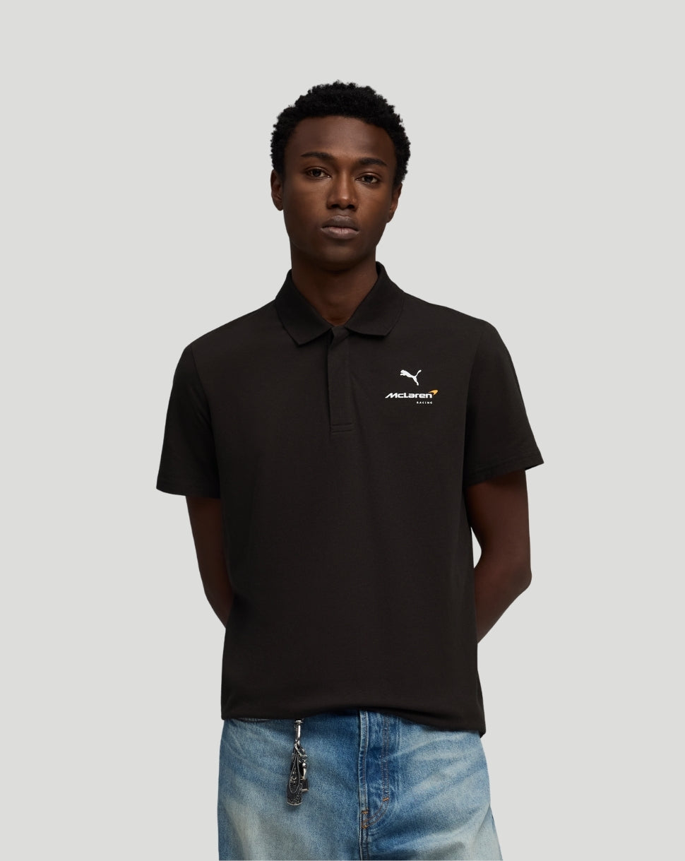 McLaren Men's Small Logo Polo - Black - Black