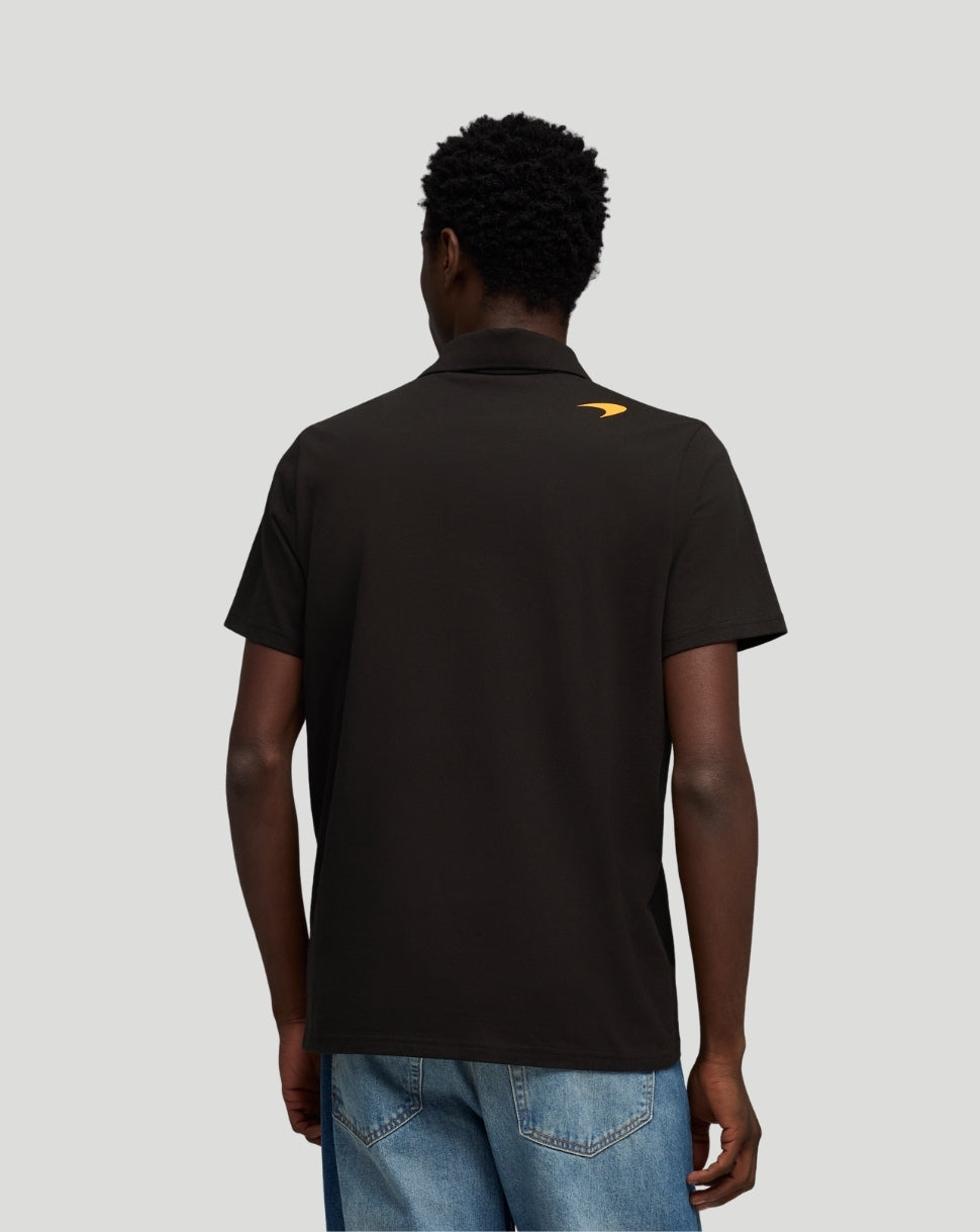 McLaren Men's Small Logo Polo - Black - Black