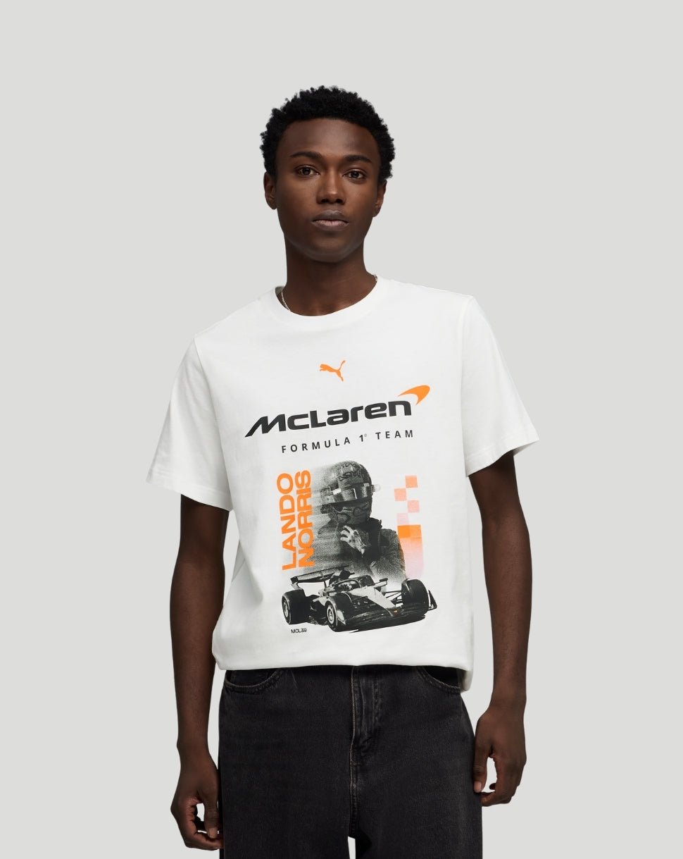 McLaren Men's Norris Core T-Shirt - White - White