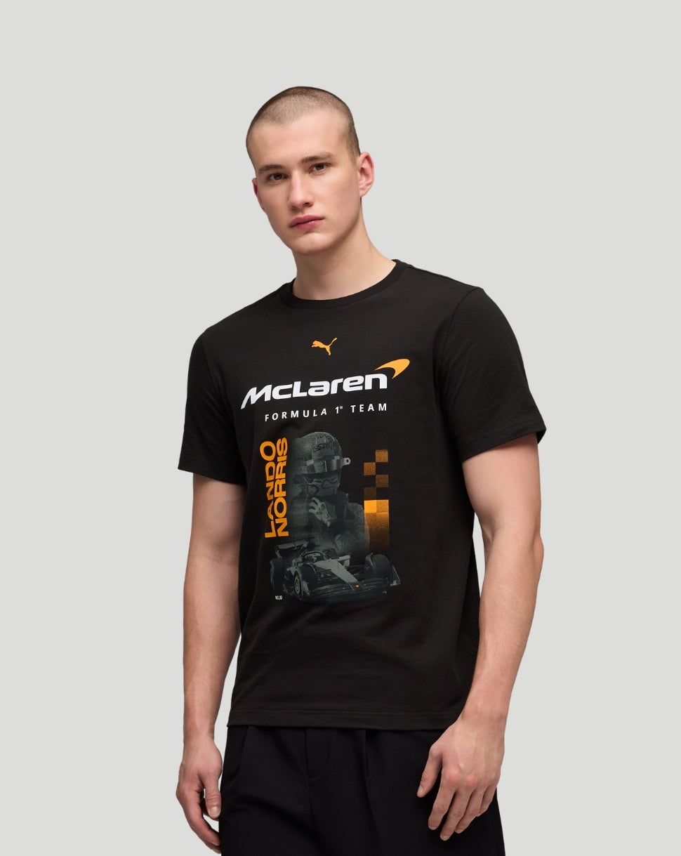McLaren Men's Norris Core T-Shirt - Black - Black